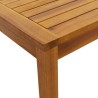 Table de jardin 110x55x67 cm Bois d'acacia solide 