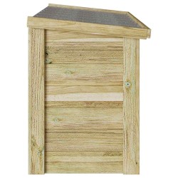 Boîte de rangement 44x119x57 cm Bois imprégné de pin 