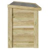 Boîte de rangement 44x119x57 cm Bois imprégné de pin 