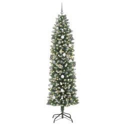Arbre de Noël artificiel slim Vert 240 cm PVC 