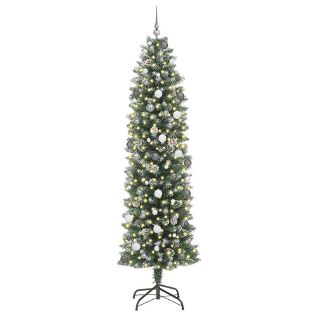Arbre de Noël artificiel slim Vert 240 cm PVC 