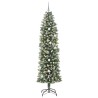 Arbre de Noël artificiel slim Vert 240 cm PVC 