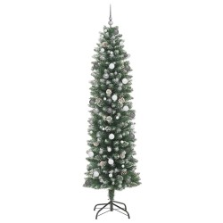Arbre de Noël artificiel slim Vert 240 cm PVC 
