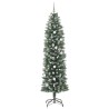 Arbre de Noël artificiel slim Vert 240 cm PVC 