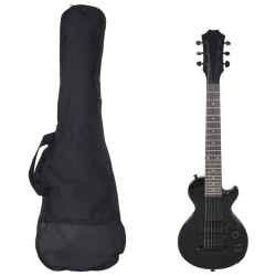 Guitare électrique pour enfants avec sac noir 3/4 30" 