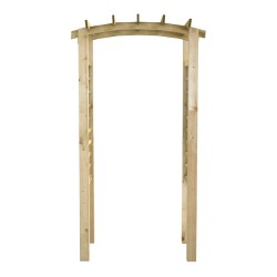 Arche en treillis 110x60x210 cm Bois de pin massif imprégné 