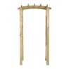 Arche en treillis 110x60x210 cm Bois de pin massif imprégné 