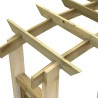 Arche en treillis 110x60x210 cm Bois de pin massif imprégné 