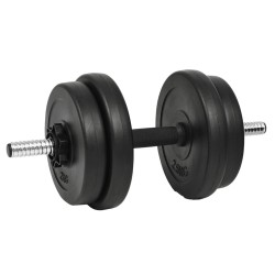 Haltère avec plaques 40 kg 