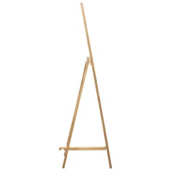 Miroir sur pied 48x46,5x150 cm Bois de chêne solide 