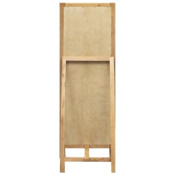 Miroir sur pied 48x46,5x150 cm Bois de chêne solide 