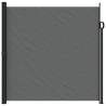 Auvent latéral rétractable anthracite 200x600 cm 