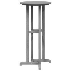 Table de Bar Gris Clair 55x55x107 cm HDPE 