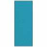 Paillasson Lavable Cyan 120x300 cm 