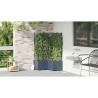 Jardinières de jardin 1 pc Gris 80 x 80 x 142 cm Plastique 