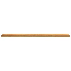 Appuis de fenêtre 2 pcs marron clair bois de chêne massif 