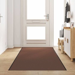 Paillasson Rectangulaire Marron 120x350 cm de vidaXL 