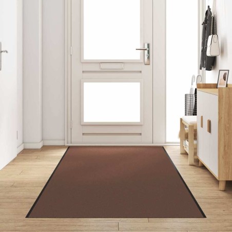 Paillasson Rectangulaire Marron 120x350 cm de vidaXL 
