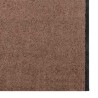 Paillasson Rectangulaire Marron 120x350 cm de vidaXL 