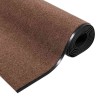 Paillasson Rectangulaire Marron 120x350 cm de vidaXL 