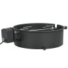 Kit d'anneau de rôtissoire barbecue 47 cm Noir 