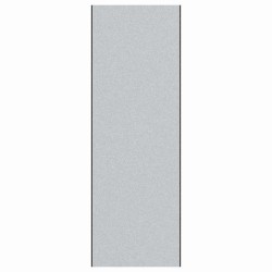 Tapis de porte rectangulaire gris 120x350 cm 
