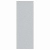 Tapis de porte rectangulaire gris 120x350 cm 