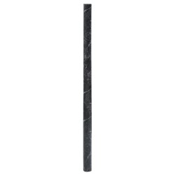 Autocollants auto-adhésifs pour meuble noir marbré 90x500cm PVC 