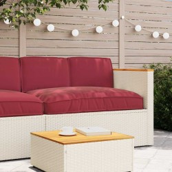 Set de coussins de palette avec oreiller 3 pcs Bordeaux 