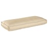 Set de coussins de palette avec oreiller 3 pcs Beige 