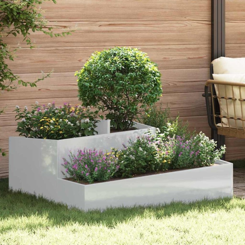 Pots et Jardinières Galvanisé Métal galvanisé Moyen à Grand 