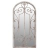 Miroir de jardin Sable 70x30 cm Fer pour utilisation extérieure 