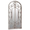 Miroir de jardin Sable 70x30 cm Fer pour utilisation extérieure 