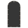 Miroir de jardin Sable 70x30 cm Fer pour utilisation extérieure 