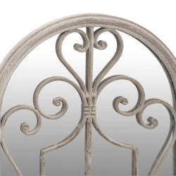 Miroir de jardin Sable 70x30 cm Fer pour utilisation extérieure 