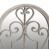 Miroir de jardin Sable 70x30 cm Fer pour utilisation extérieure 