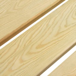 Banc de jardin 140 cm Bois de pin imprégné 