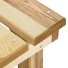 Banc de jardin 140 cm Bois de pin imprégné 