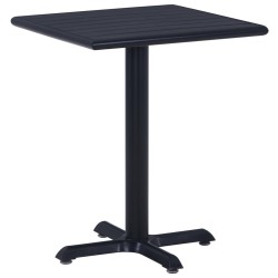 Table de jardin Noir 60x60x75 cm 
