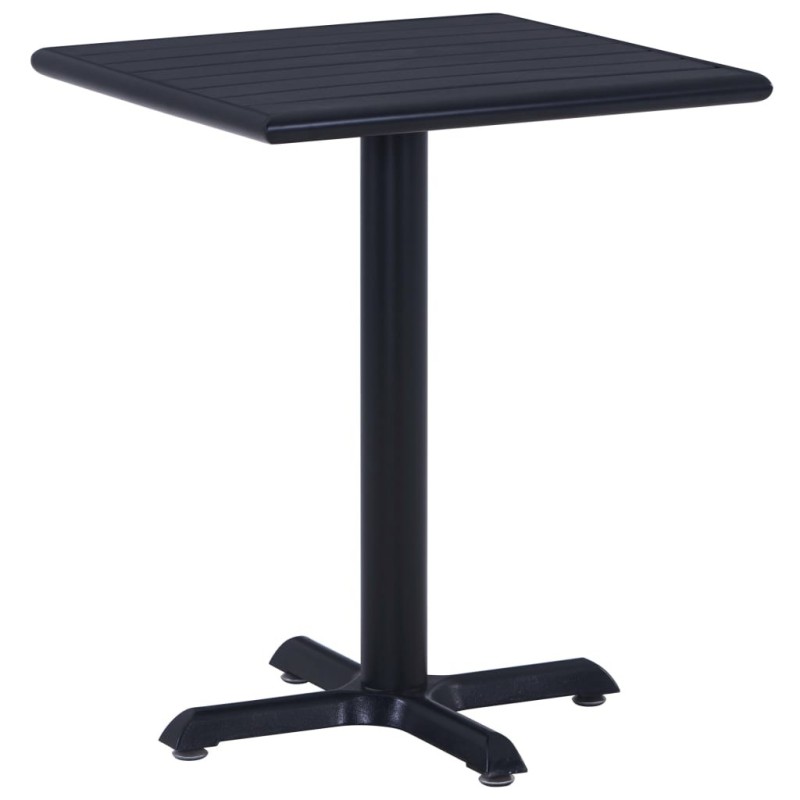 Table de jardin Noir 60x60x75 cm Table de jardin Noir 60x60x75 cm