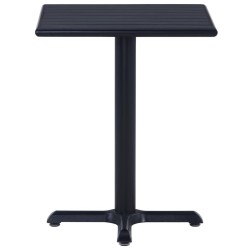Table de jardin Noir 60x60x75 cm 