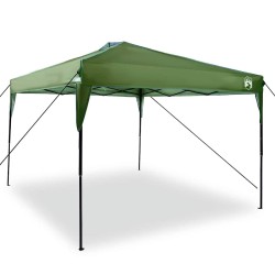 Tente à abri Vert 300 x 300 x 227 / 236 / 245 cm Tissu Oxford 