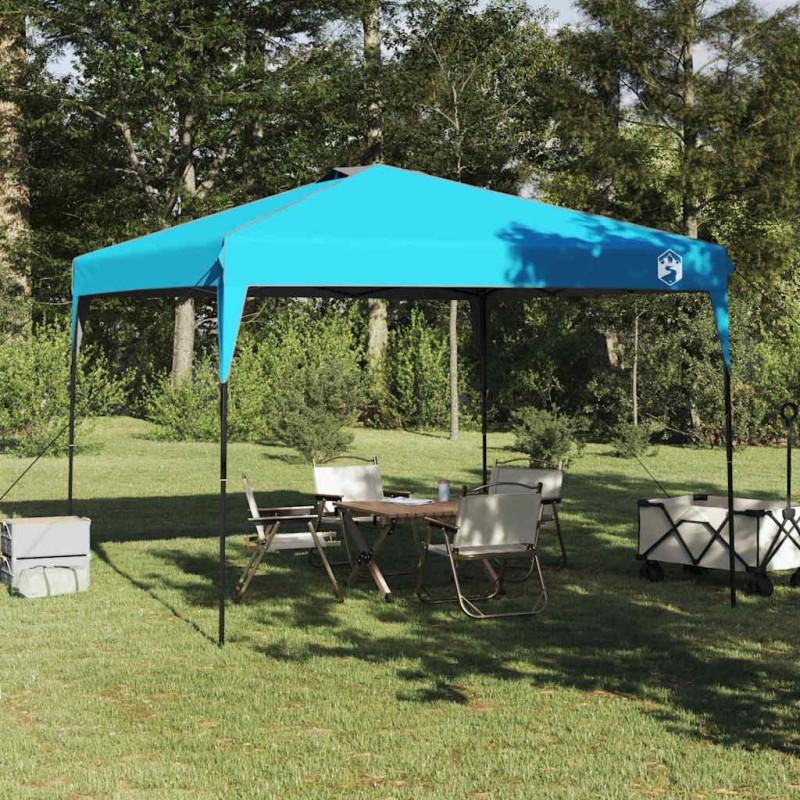 Tente à abri Bleu 300 x 300 x 227 / 236 / 245 cm Tissu Oxford 