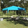 Tente à abri Bleu 300 x 300 x 227 / 236 / 245 cm Tissu Oxford 