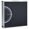 Table de bière-pong pliable 240 cm Noir 