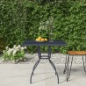 Table de jardin anthracite 80x80x72,5 cm Treillis d'acier 