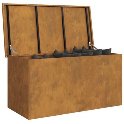 Boîte de Rangement Extérieure Marron 100 x 50.5 x 50 cm 