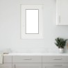 Fenêtre de sous-sol« RISOR » 50 x 75 cm oscillo-battante DIN droite blanche 