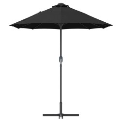 Parasol de jardin Noir 380 x 196 x 235 cm 