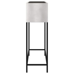Jardinier surélevé 100x26x82 cm en Acier Inoxydable 